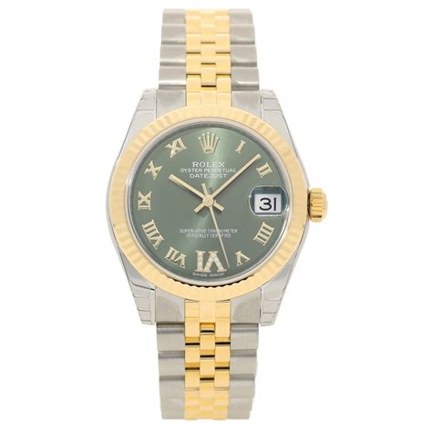 mid siz rolex dials olive|Rolex datejust 31 dial.